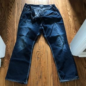 Suki Silver Fluid Denim Jeans